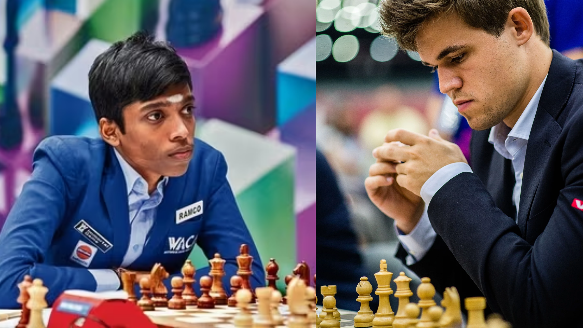 Fabiano Caruana vs Magnus Carlsen (2023)