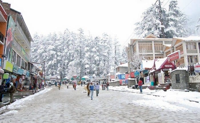 Shimla, Himachal Pradesh in December