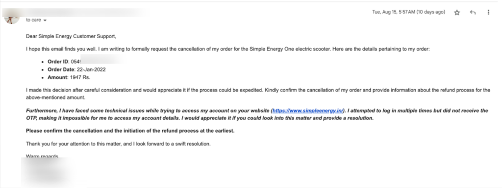 Simple One Energy Scam