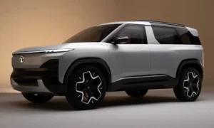 Tata Sierra EV Concept as thar concept