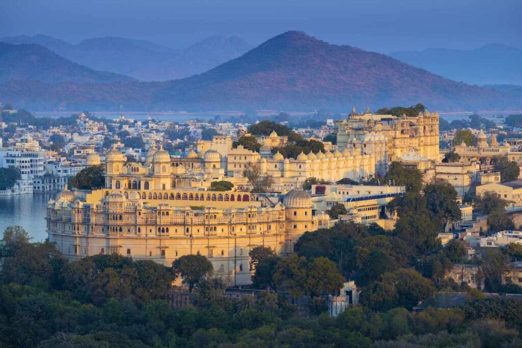 Udaipur, Rajasthan in december