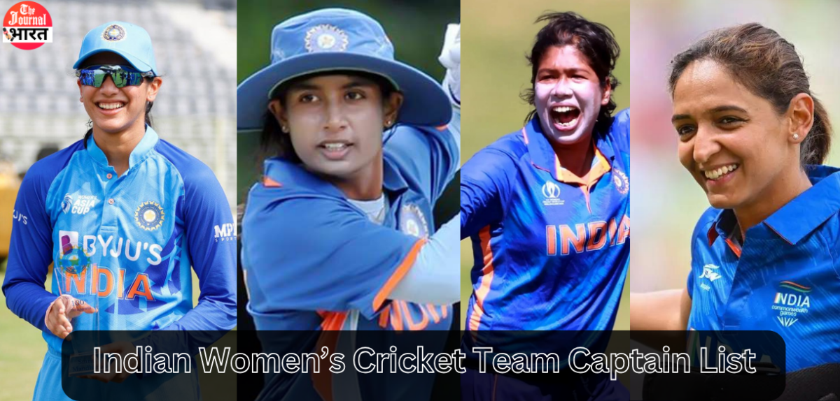 Indian Women's Cricket Team Captain List With Photos 2024