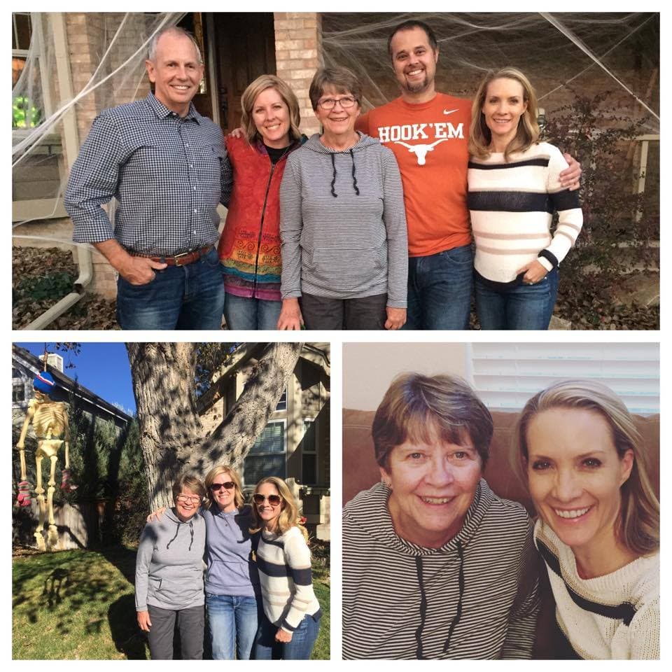 Dana Perino with mom, sister and her Family