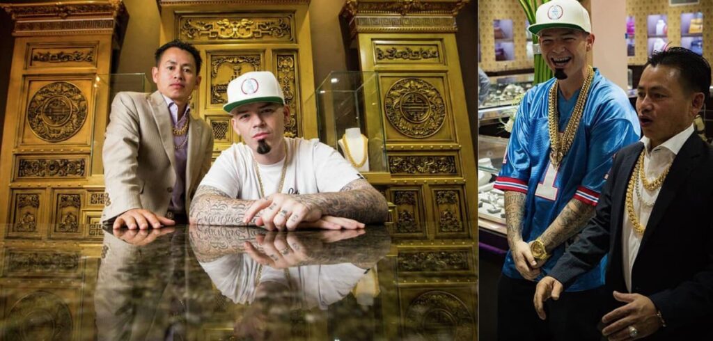 Johnny Hang and rapper Paul Wall
