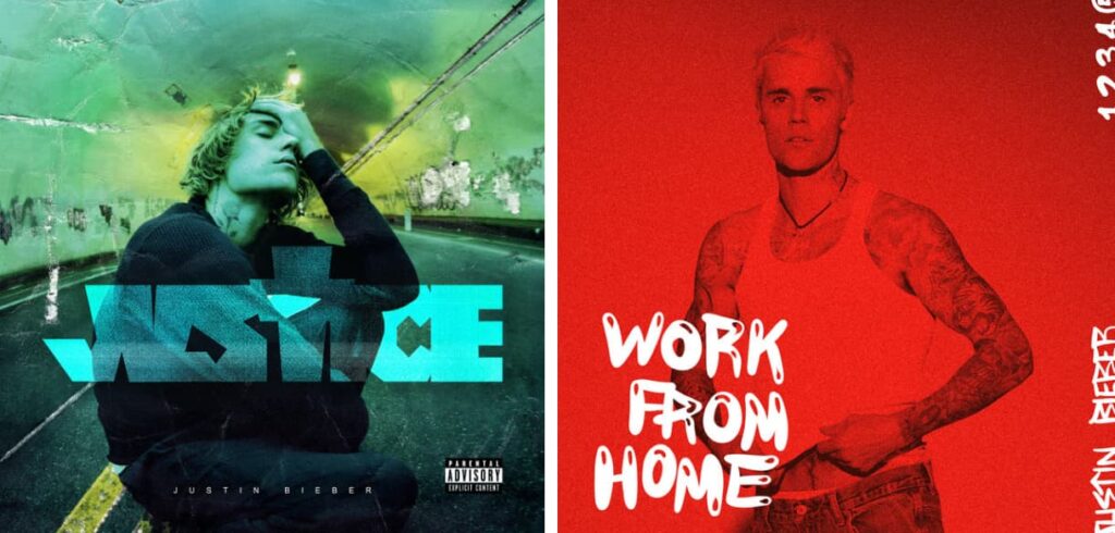 Justin bieder Albums Justice and Work From Home