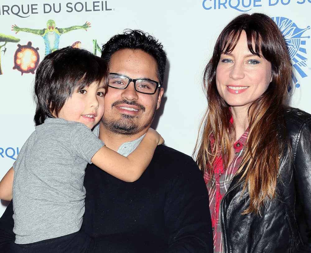 Michael Peña's Wife and kid