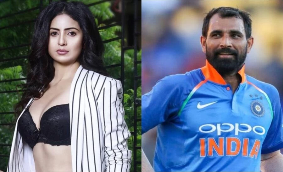 Indian Crickter Mohammed Shami picture with wife Hasin Jahan