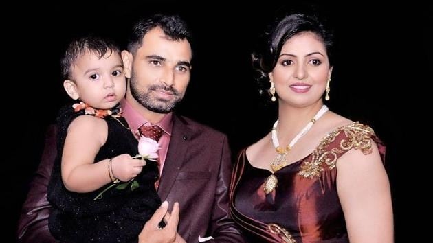 Mohammed Shami with wife Hasin Jahan