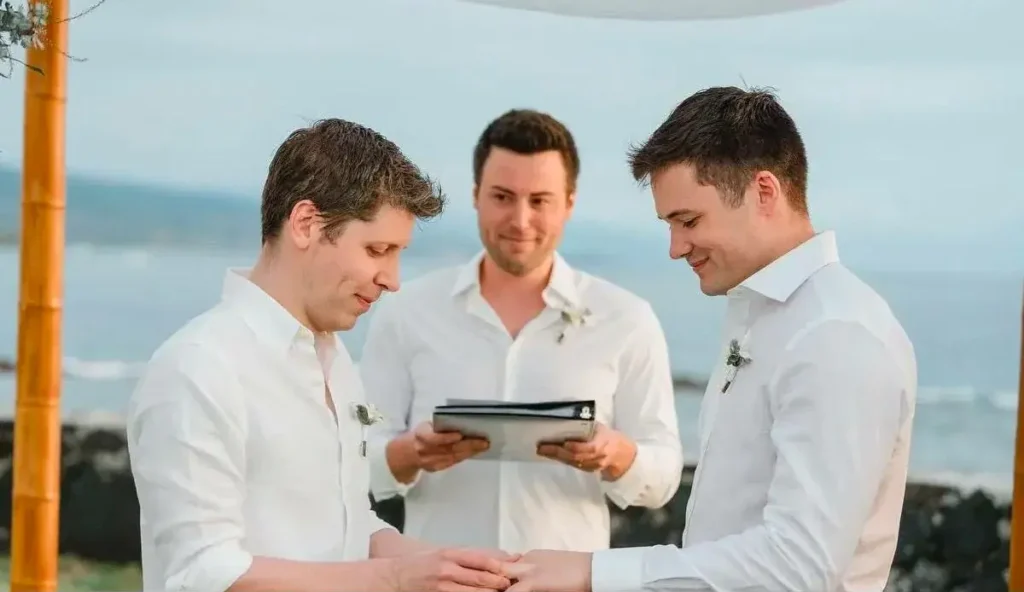Sam Altman And Oliver Mulherin Marriage