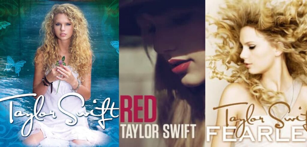 Taylor Swift albums