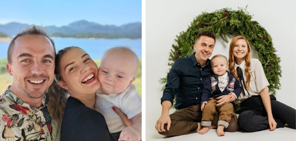 Frankie Muniz Wife and his son