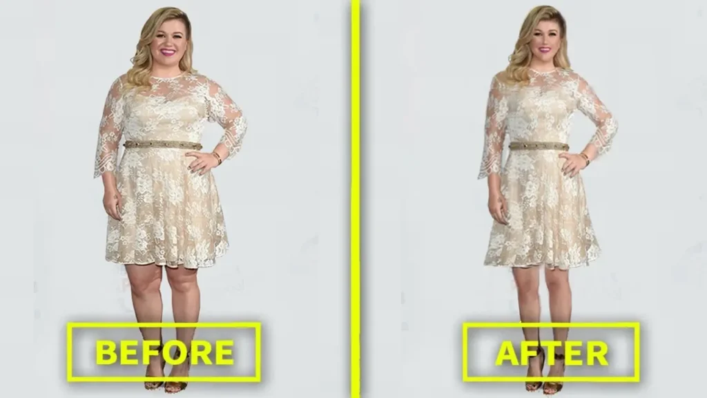 Kelly Clarkson fit to fat 