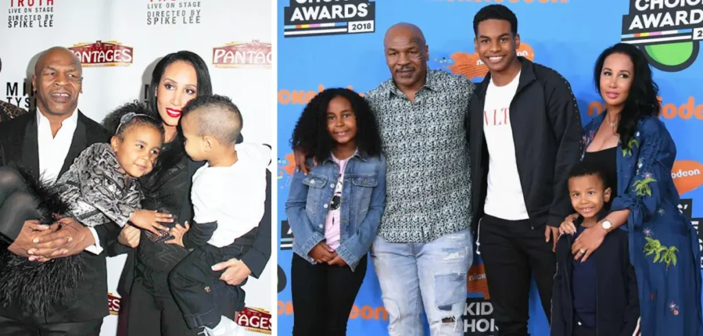 Mike Tyson and Lakiha Spicer children