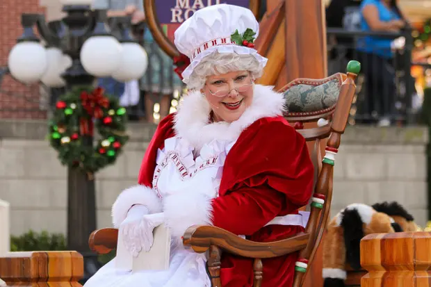 Mrs Claus in Christmas