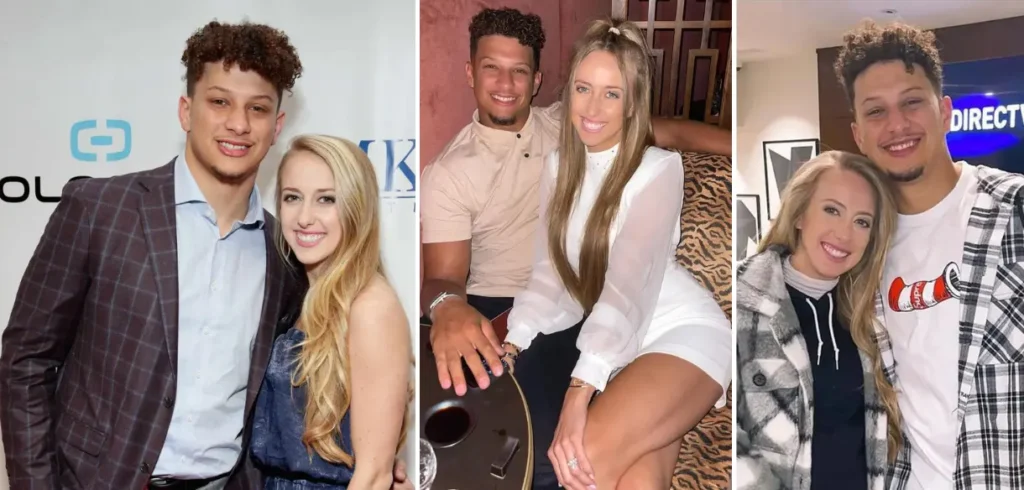 Patrick Mahomes and Brittney