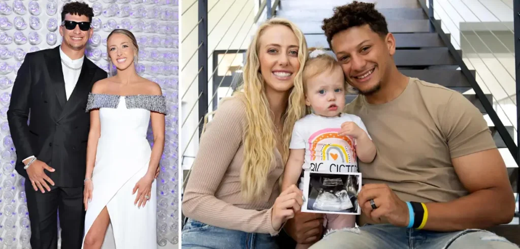 Patrick Mahomes and Brittney meet