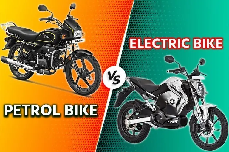Hero Splendor Petrol Bike and Electric Bike