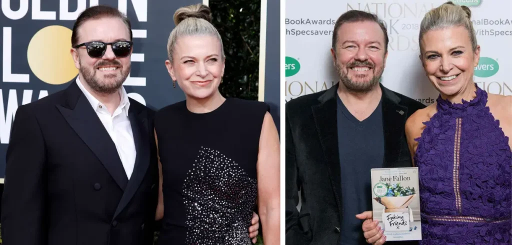 Ricky Gervais Girlfriend Jane Fallon