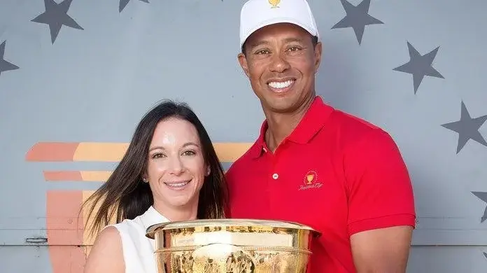 Tiger woods and Erica Harman
