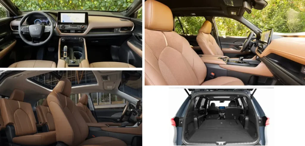 Toyota Highlander 2024 Interior and Comfort