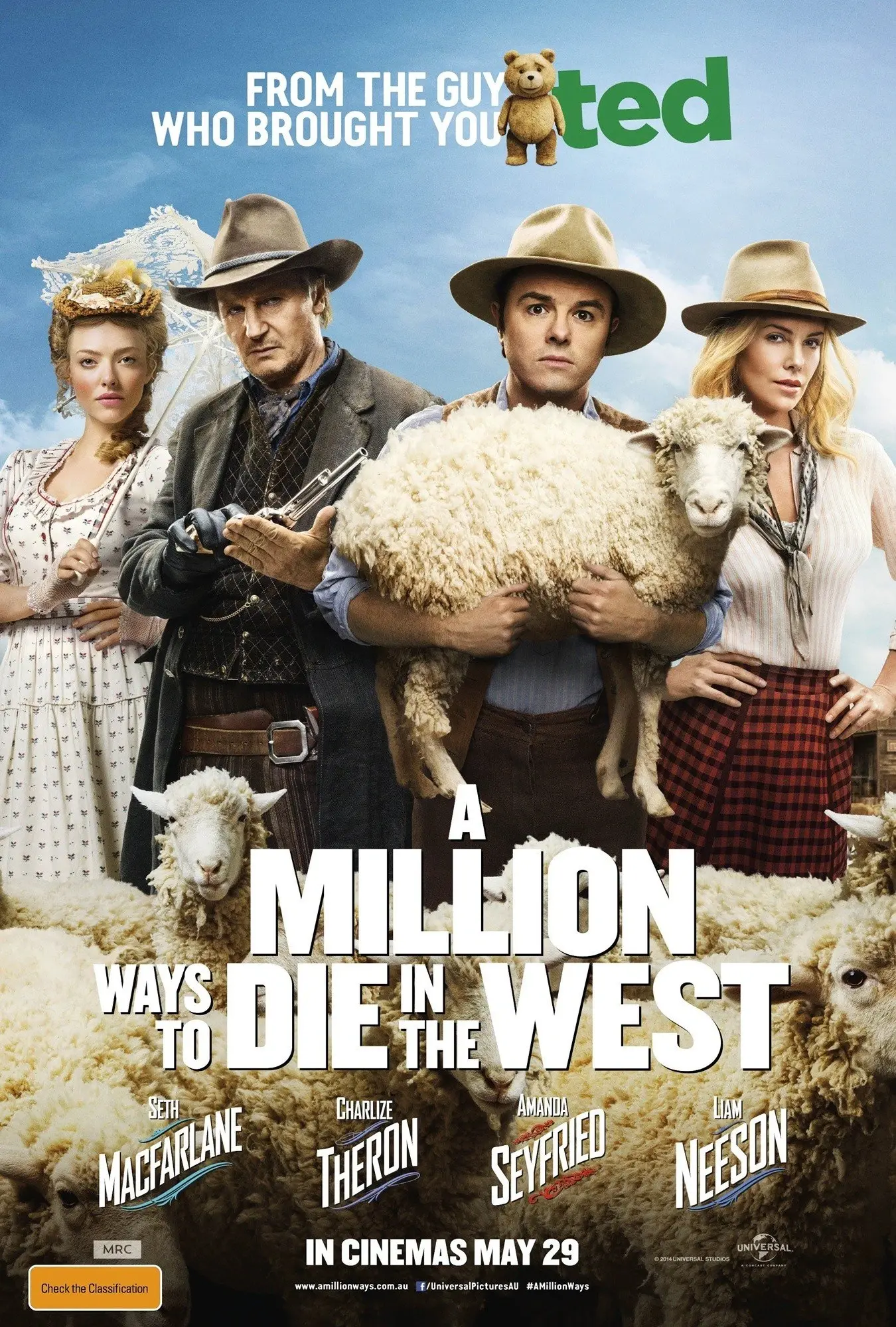 A Million Way to Die in the West (2014)