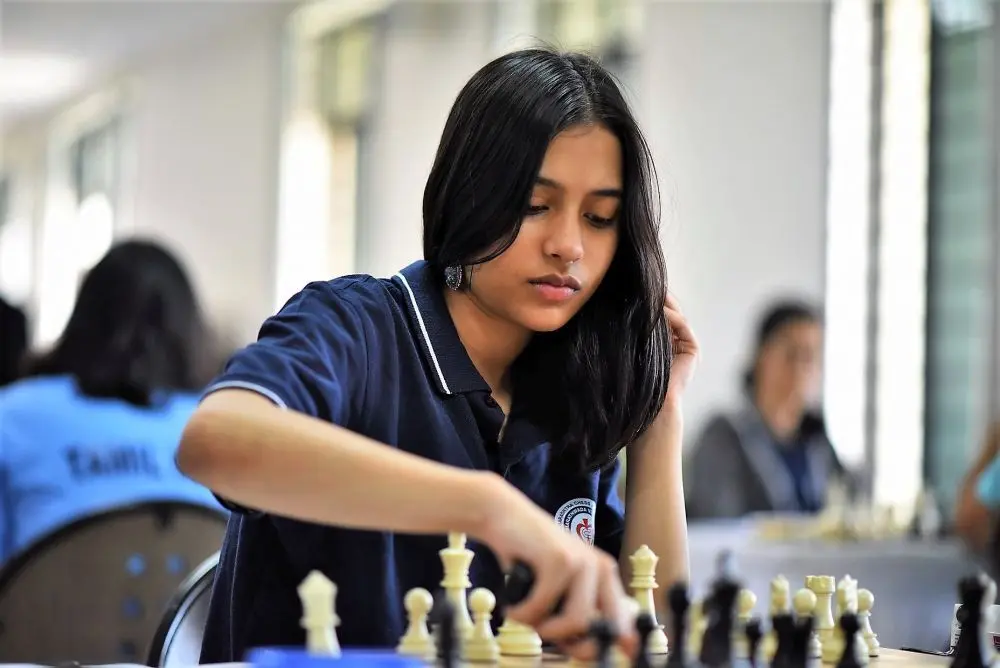 Divya Deshmukh and Woman Grandmaster (2021)