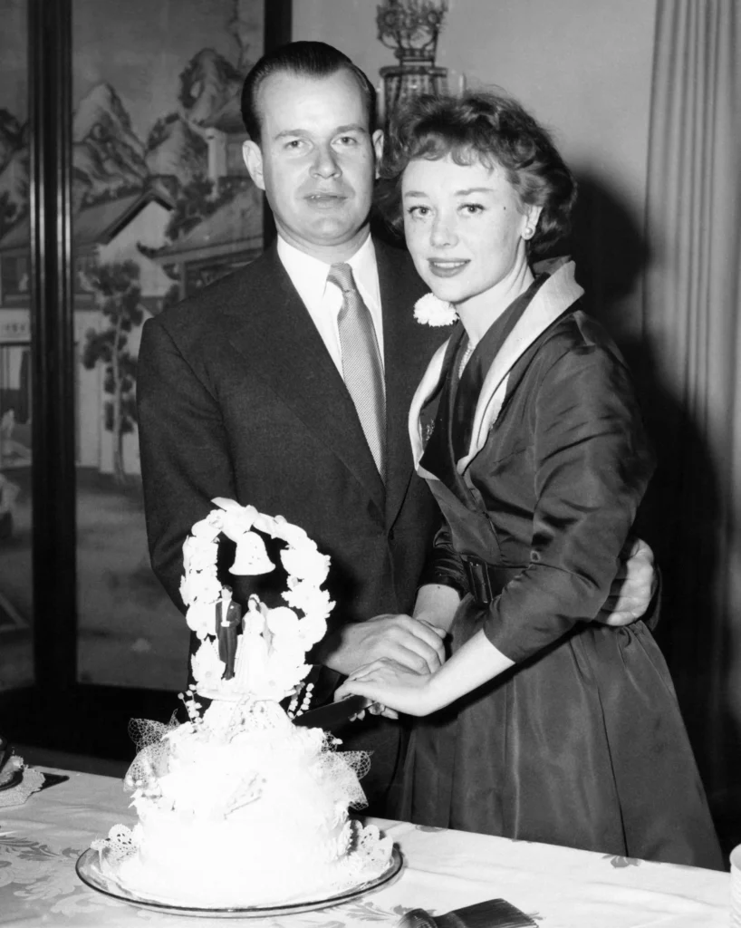 Glynis Johns and Husband David Ramsey Foster 