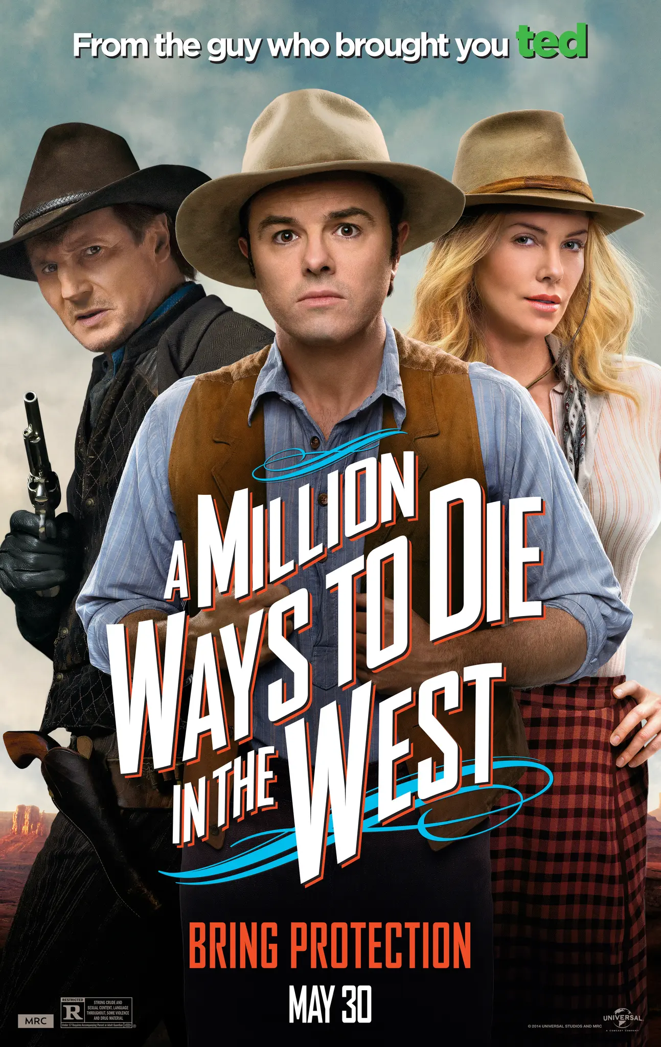 TV Movie A Million Ways to Die in the West (2014)
