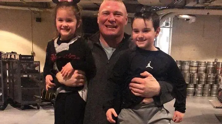 Brock Lesnar and Sable Lesnar Children