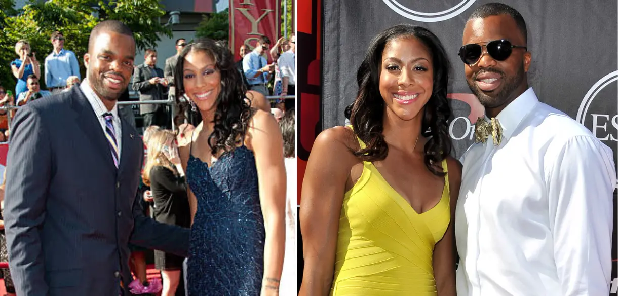 Candace Parker and Shelden Williams