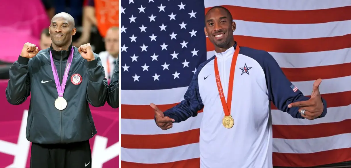 Kobe Bryant Two Olympic Gold medals