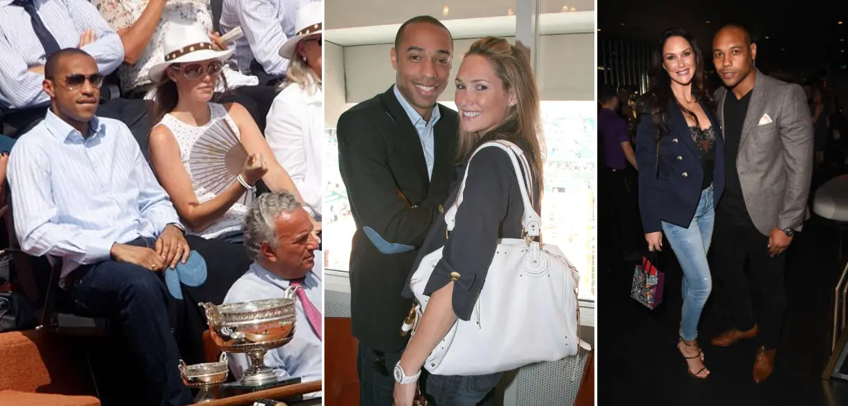 Thierry Henry and Nicole Merry
