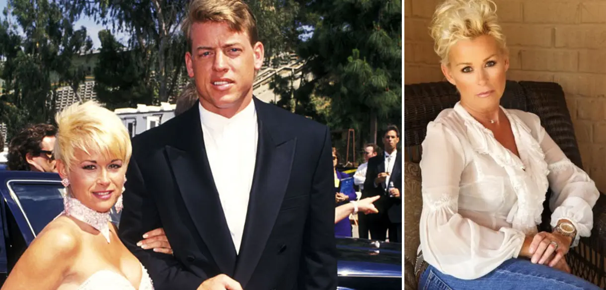 Troy Aikman and Lorrie Morgan