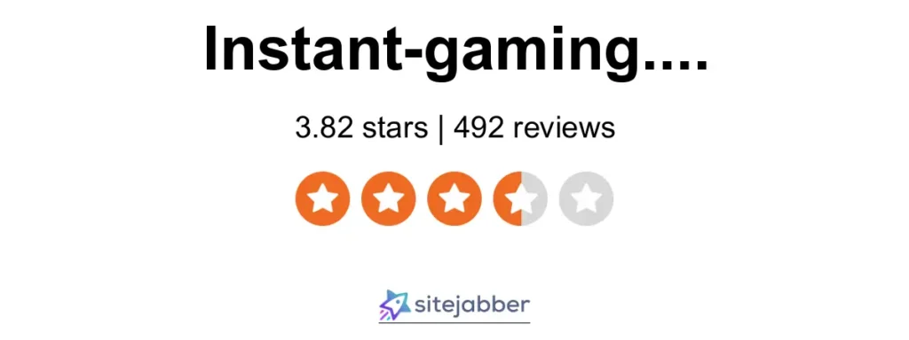 instant gaming sitejabber review