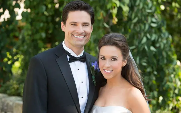 Lacey Chabert with her husbadn