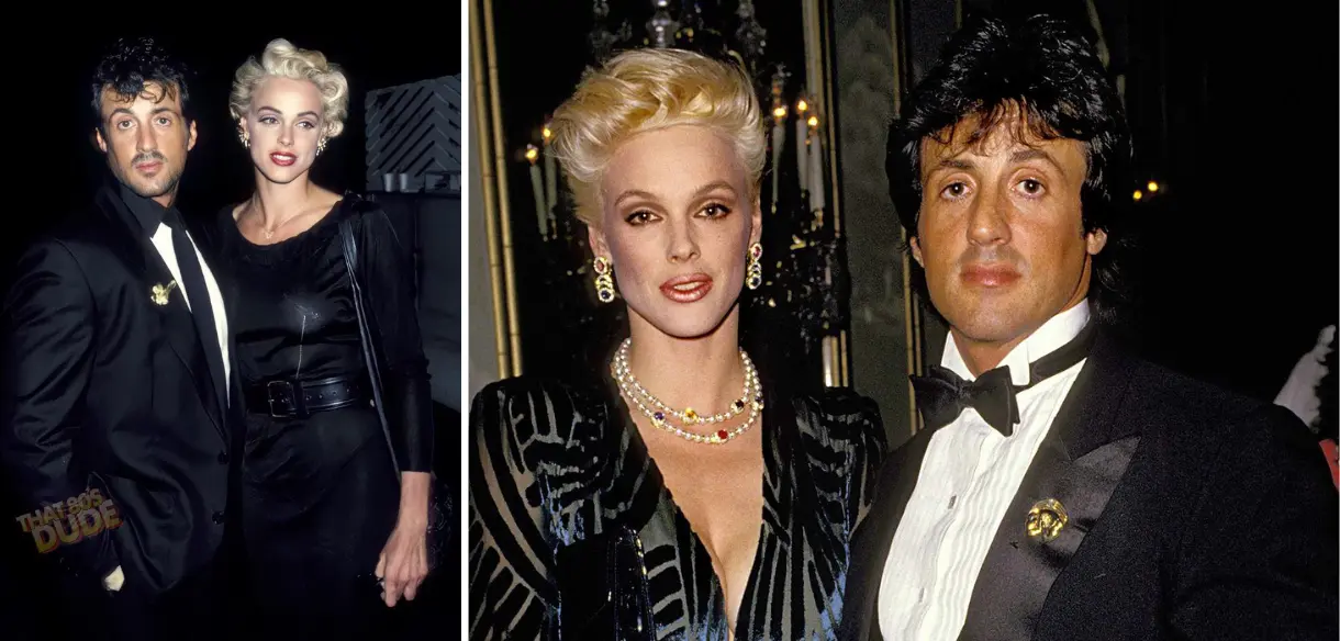 Sylvester Stallone and Brigitte Nielsen