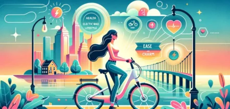 Urban Women's Electric Bike Lifestyle