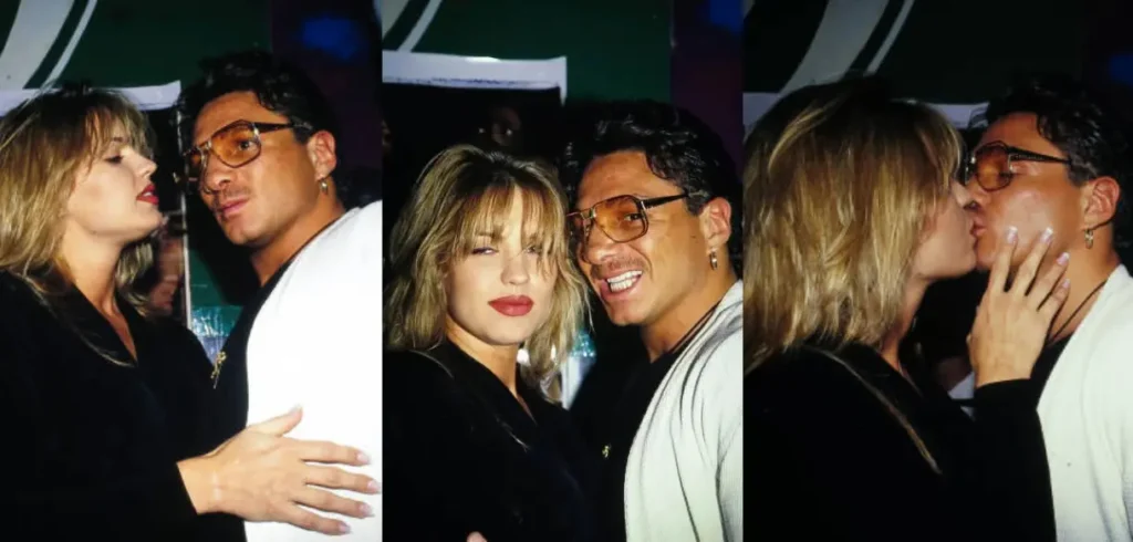 Vinny Pazienza with his Girlfriend