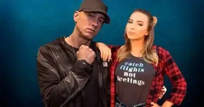 Eminem and Sarah Johnson