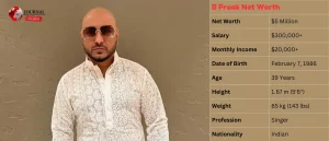 B Praak Net Worth 2025