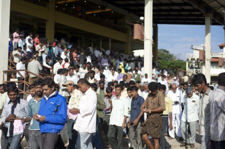 1082px Stands at Mysore Turf Club