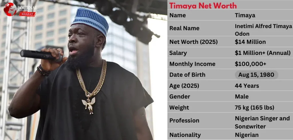 Timaya Net Worth 2025: From Plantain Seller to Millionaire Boss