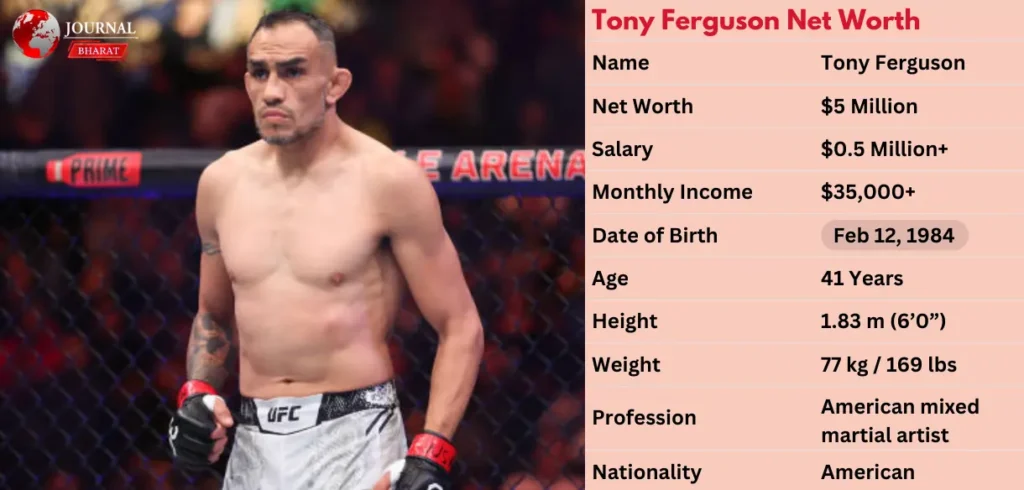 Tony Ferguson Net Worth 2025: Career Achievements and Biography Details