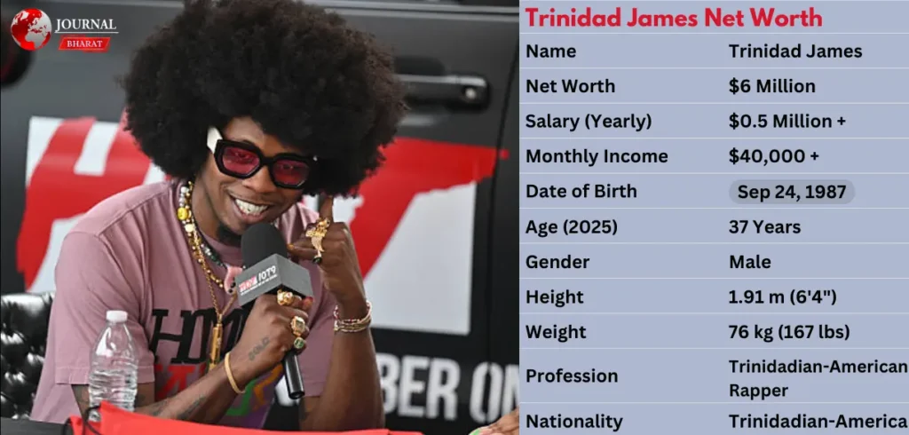 Trinidad James Net Worth 2025: Career, Earnings & Lifestyle Revealed Trinidad James Net Worth 2025: Career, Earnings & Lifestyle Revealed