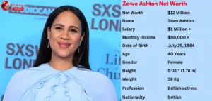 Zawe Ashton Net Worth 2025: A Deep Dive into Her Career, Salary & Success