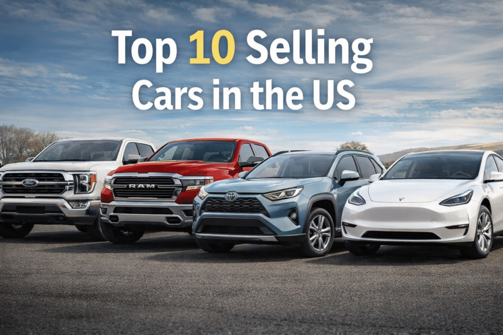 top 10 selling cars